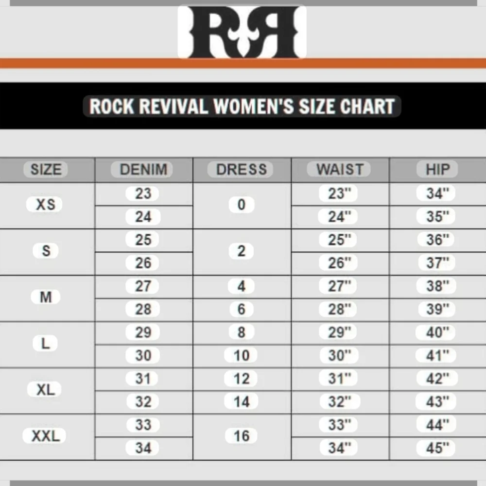 Rock Revival "Betty" Jeans Ornate Stitching and Rhinestones Size 25 - Picture 7 of 7
